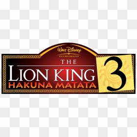 The Lion King - Lion King 1½ (2004), HD Png Download - lion king logo png