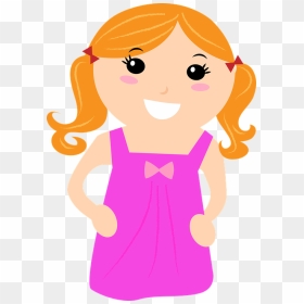 Baby Girl, Girl, Children, Child, Preschool, School - Baby Girl Child Clipart, HD Png Download - school girl png