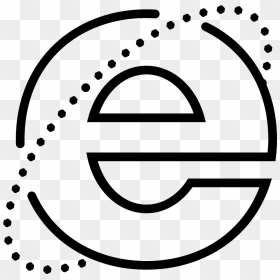 Internet Explorer Icon , Png Download - Circle, Transparent Png - internet explorer logo png