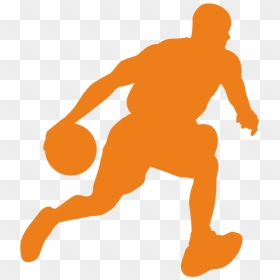 Basketball Player Sports Silhouette Slam Dunk - Basketball Silhouette Clip Art, HD Png Download - slam dunk png
