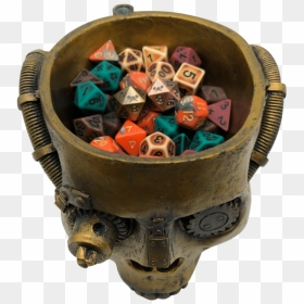 Steampunk Dice Bundle For Dnd - Toy, HD Png Download - dnd dice png