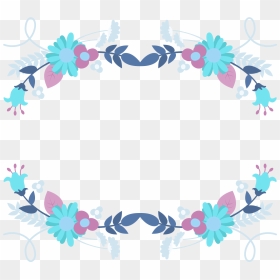 Garland Laurel Wreath Blue Fresh Png And Psd - Portable Network Graphics, Transparent Png - fresh png