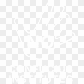 No Confucius Institutes - Johns Hopkins Logo White, HD Png Download - confucius png