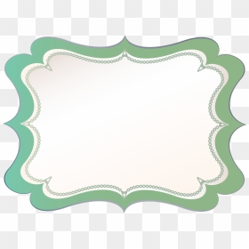 Green Outline Point Middle Tray With White Inside Badge - Iso, HD Png Download - badge outline png