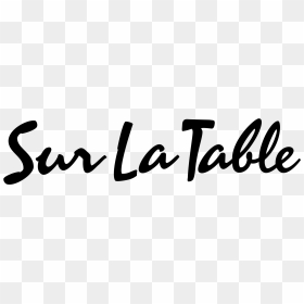 Sur La Table Logo Png, Transparent Png - table.png