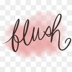 Blush Makeup Artistry Logo - Makeup Blush Png Logo, Transparent Png - blush emoji png