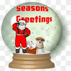 Cute Animal, HD Png Download - santa .png