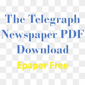 The Telegraph Newspaper - C++ Programming Language, HD Png Download - telegraph png