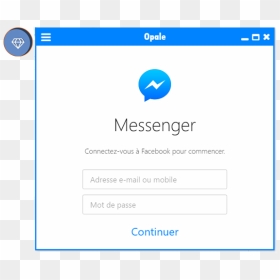 Opale-messenger - Facebook Messenger, HD Png Download - facebook messenger icon png