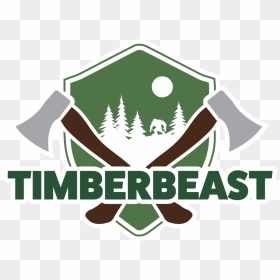 Timberbeast Logo Full Color White Outline - Emblem, HD Png Download - badge outline png