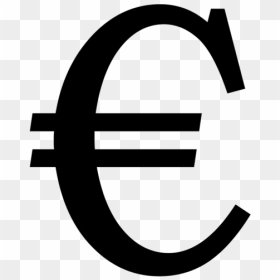 Euro Sign Png - Transparent Background Euros Sign, Png Download - euro symbol png