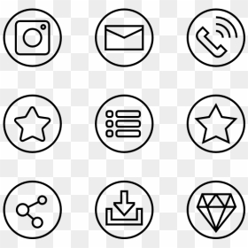Vector Food Plate Icon, HD Png Download - download now button png