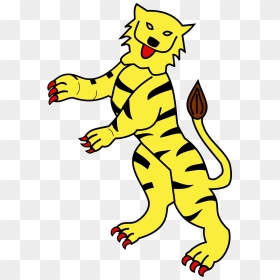 Tiger Coat Of Arms Png, Transparent Png - tigre png