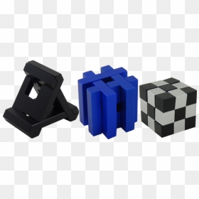 Set Of 3 Metal Interlocking Puzzles - Bicycle Pedal, HD Png Download - cross hatch pattern png
