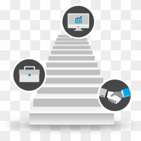 Stairway - Mathematical Optimization, HD Png Download - linkedin white png
