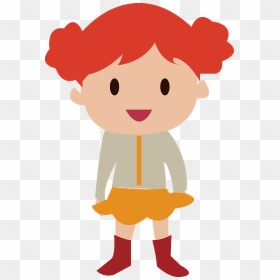 Anak Sekolah Vektor Png, Transparent Png - school girl png