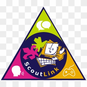 Logo Scoutlink, HD Png Download - badge outline png