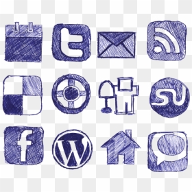 Social Media Blog Icon - Direct And Indirect Advertising On Social Media, HD Png Download - bookmark icon png