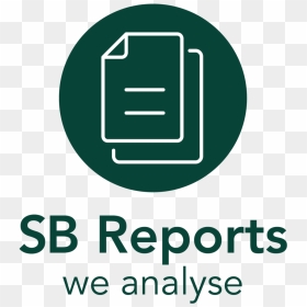 Sb Reports Logo Icon Black 3-04 - Circle, HD Png Download - reports icon png