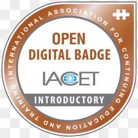 Iacet, HD Png Download - badge outline png