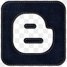 Denim, Social, Square, Jean, Logo, Blogger Icon - Icon, HD Png Download - blogger icon png