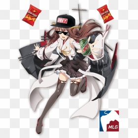 Kongou, HD Png Download - mlg obey hat png