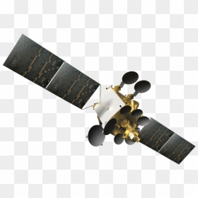 Amos 4 Deployed In Space - Amos 4 Satellite, HD Png Download - satelite png