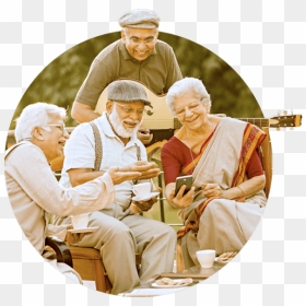 Group Annuity, Our Immediate Annuity Plan - Senior Citizen, HD Png Download - group of people sitting png