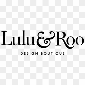 Lulu And Roo Design Boutique Logo Footer, HD Png Download - lulu png