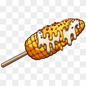 Elote Clipart Black And White Stock Hd Elotés - Elote Clipart, HD Png Download - elote png