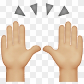 Brown Praise Hands Emoji , Png Download - Hands Thankful Emoji, Transparent Png - praise hands png