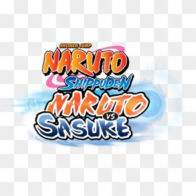 Naruto Shippuden Naruto Vs Sasuke Logo, HD Png Download - sasuke shippuden png