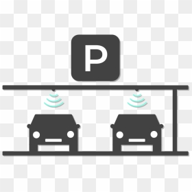 Highlight Icon Parking With Shadow - City Car, HD Png Download - parking icon png