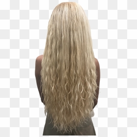 Transparent Hair Extensions Png - Blond, Png Download - hair extensions png