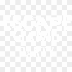 Logo Escapegame Party Blanc - Escape Game Logo Png, Transparent Png - escape png