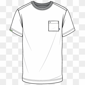 Active Shirt, HD Png Download - shirt pocket png