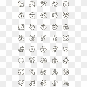 Summer Line Icons, HD Png Download - scribble line png