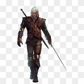 Tw2 Full Geralt - Witcher Geralt Png, Transparent Png - geralt png