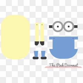 Printable Minion Template, HD Png Download - minions party png
