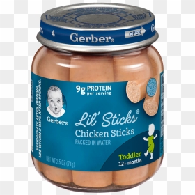 Chicken Sticks - Gerber Lil Sticks, HD Png Download - baby chicken png