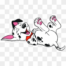 101 Dalmatian Wall Stickers Clipart , Png Download - Puppy Clip Art 101 Dalmatian Png, Transparent Png - 101 dalmatians png