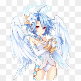 Transparent White Heart Outline Png - Cyberdimension Neptunia 4 Goddesses Online Blanc, Png Download - white heart outline png