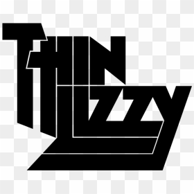 Thin Lizzy Logo - Thin Lizzy Vector, HD Png Download - thin white line png