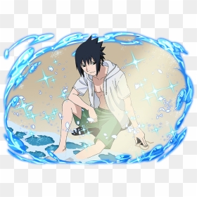 Naruto Blazing Swimsuit Sasuke, HD Png Download - sasuke shippuden png