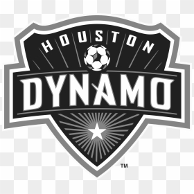 Houston Dynamo Black Logo, HD Png Download - badge outline png