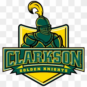 Clarkson University, HD Png Download - golden knights logo png