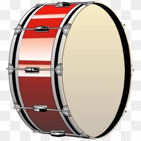Free Vector Bass Drum - Bass Drum Music Instrument, HD Png Download - tambora png