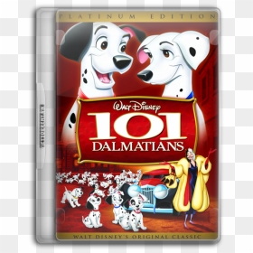 101 Dalmatians Dvd Art , Png Download - Disney Movies 101 Dalmatians, Transparent Png - 101 dalmatians png