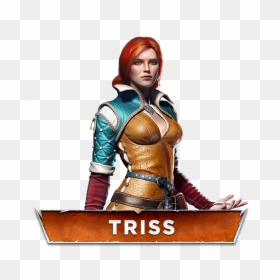 Geralt And Yennefer Are Truly In Love, However They - Witcher 3 Triss Costume, HD Png Download - geralt png