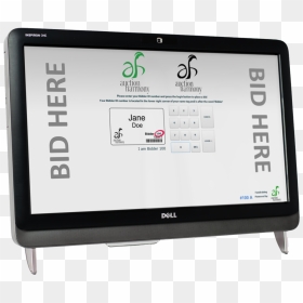 Technology Auction Touch Screen Kiosk Home Screen - Led-backlit Lcd Display, HD Png Download - auction png